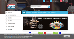 Desktop Screenshot of cyclo.cz